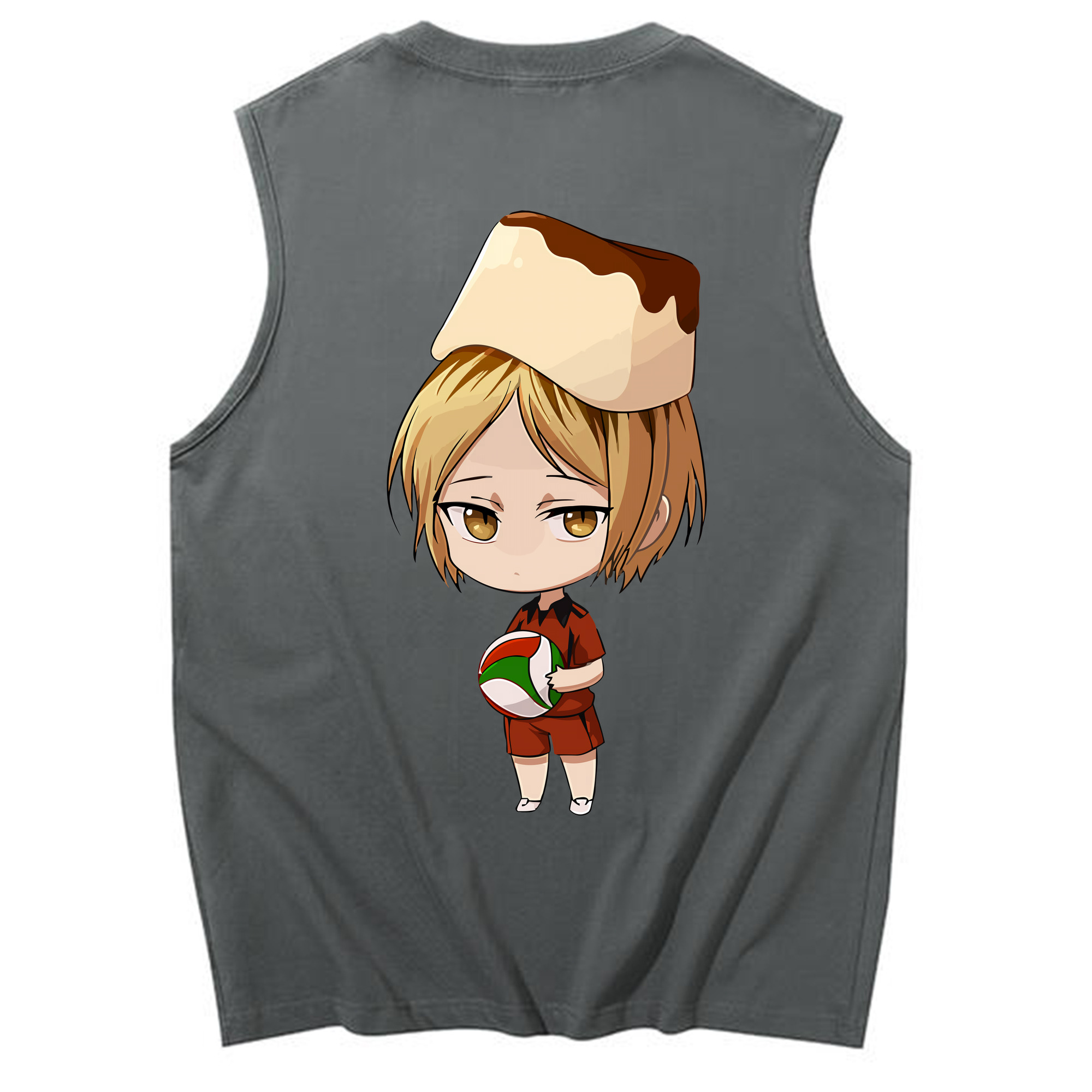 （画像用） ハイキュー!! Haikyu!! コットン100％タンクトップ（背面プリント）